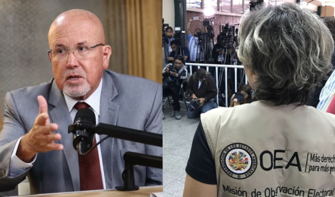 Carlos Bruce llevará sus cuestionamientos ante observadores de la OEA por situación de López Aliaga