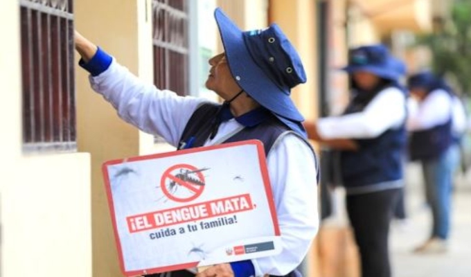 Prevención contra el dengue: realizan inspección de más de 5 mil viviendas en SJM