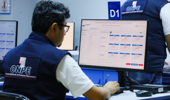 ODPE Lima Oeste 3 participa en simulacro de cómputo electoral previo a las ERM 2026