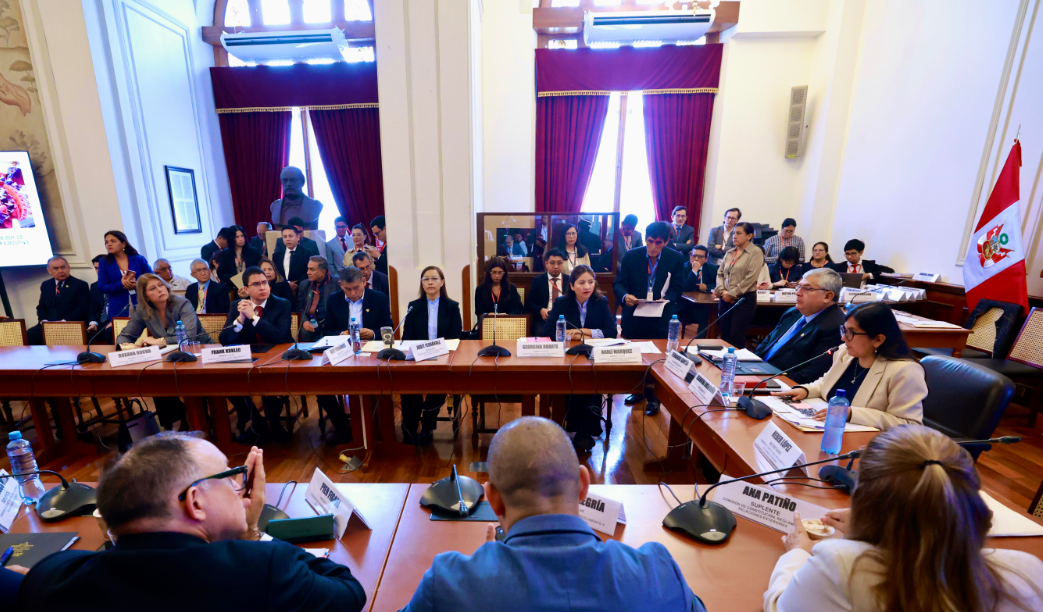 Comisión de Constitución aprueba facultades legislativas en seguridad ciudadana y Fenómeno El Niño