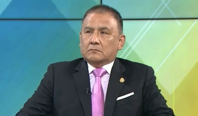 Coronel Alwaman cuestiona expresiones violentas contra la presidenta Fujimori