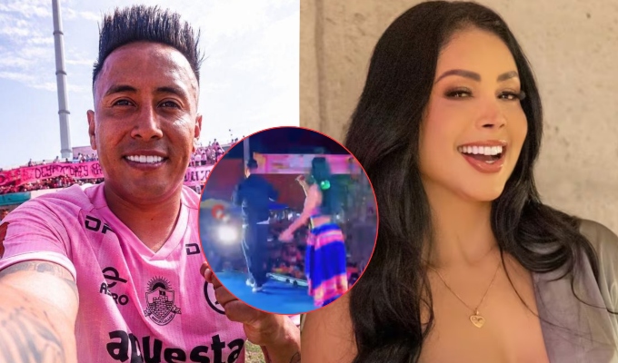 Pamela Franco y Christian Cueva sorprenden al bailar juntos durante presentación en Cajamarca