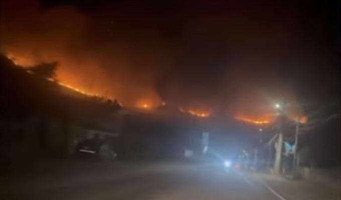 Cusco: incendio forestal en Urubamba deja un muerto y dos personas heridas