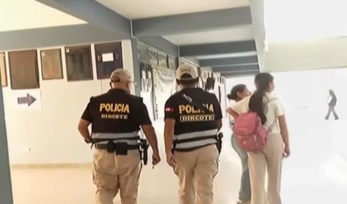 Inspeccionan aulas de votación en La Molina ante posible presencia de material radiactivo