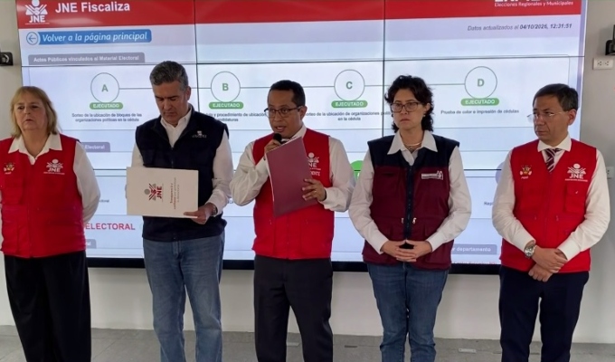 JNE reporta desarrollo normal de elecciones al 99.99% y condena atentado en Cajamarca