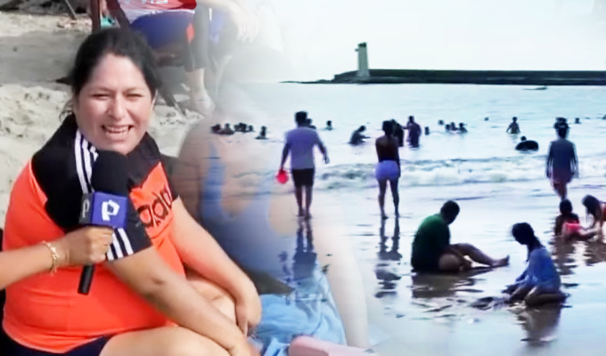 Tras emitir su voto: Miles de personas recibirán el flash electoral en las playas