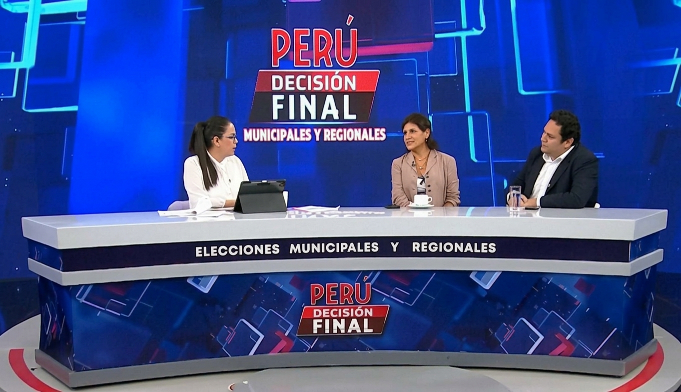 Maite Vizcarra y Enrique Valderrama analizan escenario electoral en Lima