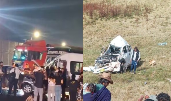 Dos accidentes de tránsito dejan tres muertos y 15 heridos en La Libertad