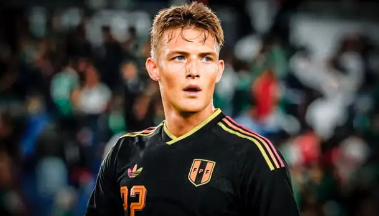 Oliver Sonne es desconvocado de la Selección Peruana para amistoso ante Colombia