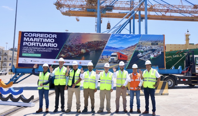 Corredor Humanitario Marítimo: MTC recibe en Paita 20 puentes modulares para reforzar conectividad del norte ante el FEN