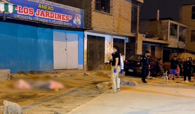 Asesinan a balazos a prestamista tras participar en "pichanga" en San Juan de Lurigancho