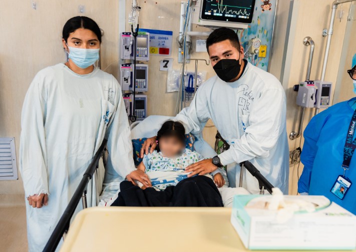 EsSalud salva a niña de 2 años que llegó desde Cajamarca con un grano de maíz alojado en la vía respiratoria