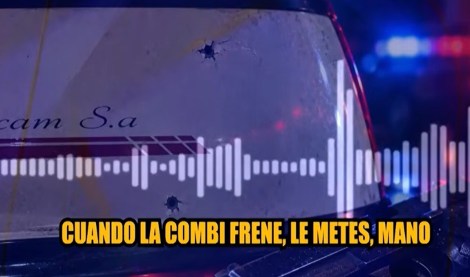 Audios revelan cómo sicarios coordinaban ataque contra chofer