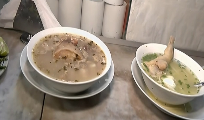 Cercado de Lima: tradicionales desayunos peruanos atraen a decenas de comensales
