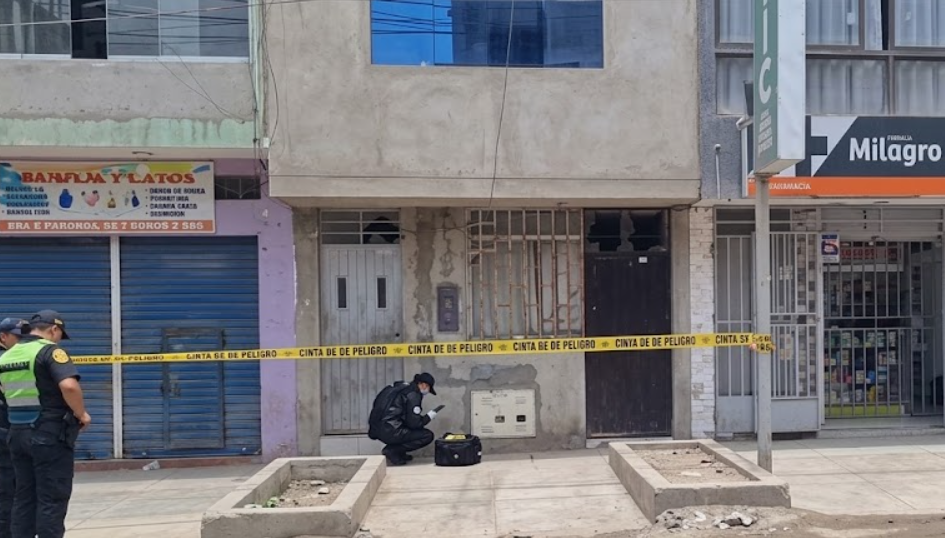Atentado en Trujillo: delincuentes detonan explosivo en la puerta de una vivienda