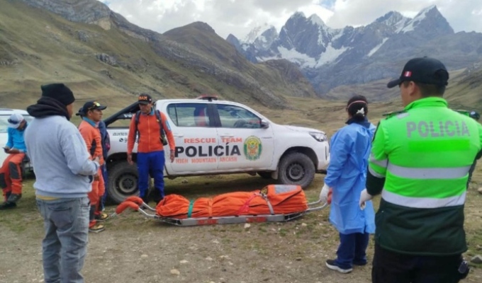 Hallan sin vida a turista australiano desaparecido en la cordillera Huayhuash