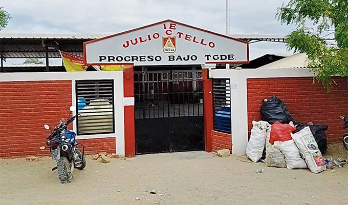 Piura: roban equipos de cómputo, impresoras, parlantes y dinero en efectivo de un colegio