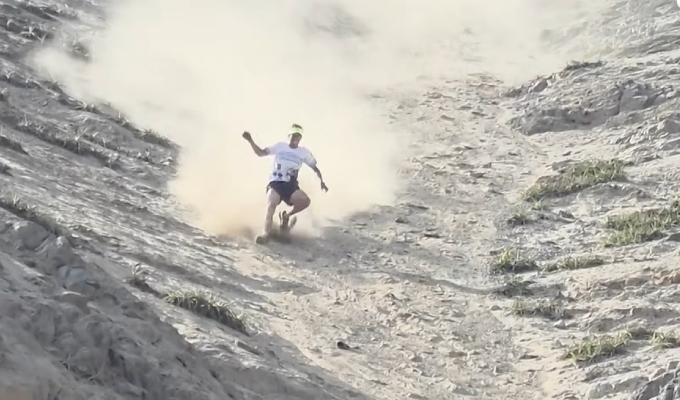 Tobogán Macho: realizan tradicional y extrema carrera a pie en Cañete