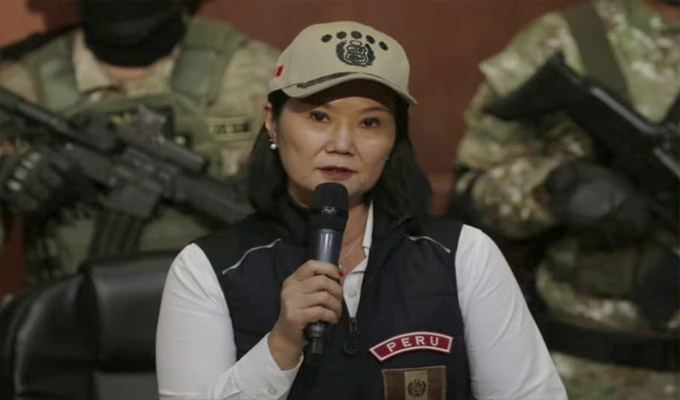 Keiko Fujimori: Este Gobierno actuará con firmeza para devolverles la tranquilidad a los peruanos