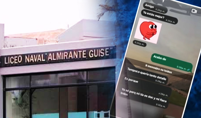 Caso Liceo Naval: chats demostrarían culpabilidad de adolescentes