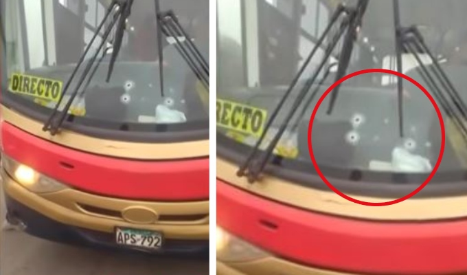 Panamericana Sur: Atacan a balazos bus de "Los Pachacaminos" en Lurín
