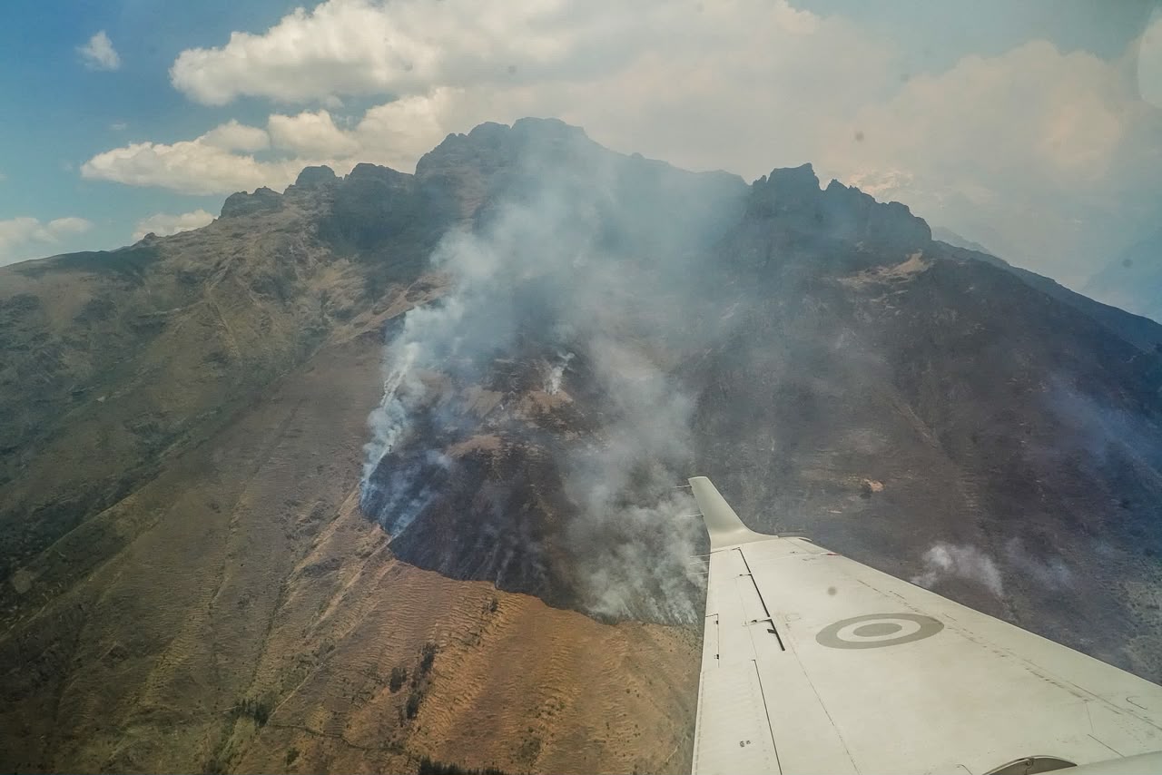 Gobierno central articula acciones para reforzar la respuesta ante incendios forestales en Cusco