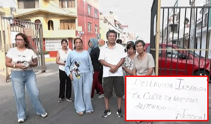 Bellavista: vecinos protestan y piden seguridad tras balaceras y asesinatos en menos de dos semanas