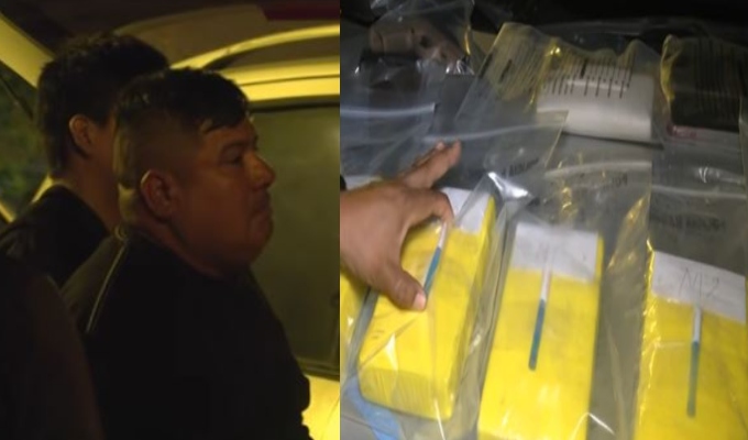 Comas: hallan droga camuflada en asientos de vehículos