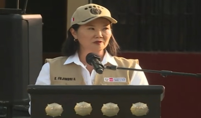 Keiko Fujimori respalda a la Policía y al ministro del Interior en medio del debate por facultades
