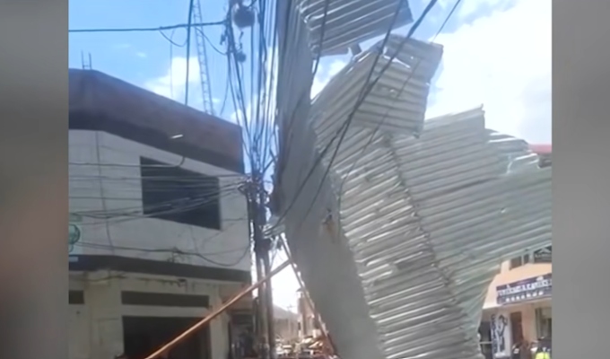 Huánuco: fuertes ráfagas de viento dañan más de 50 viviendas y un centro de salud
