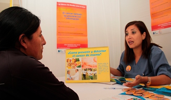 Minsa ofrecerá chequeos gratuitos para prevenir el cáncer de mama