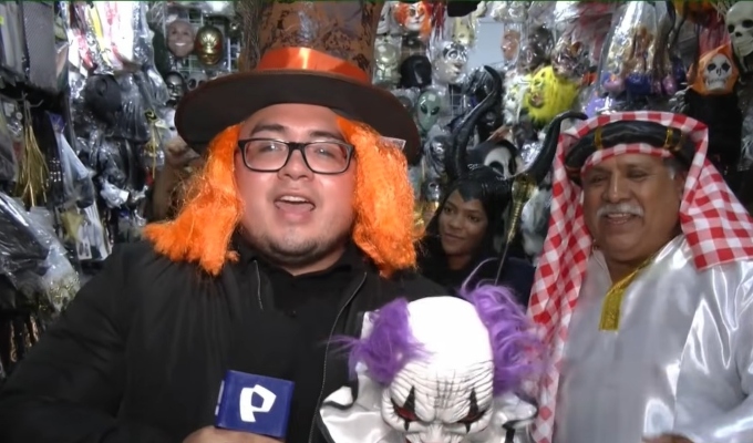 Halloween ya se siente en Mesa Redonda: comerciantes reportan alta demanda de disfraces y accesorios