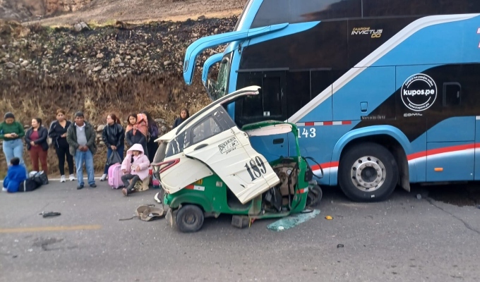Joven mototaxista muere en la Carretera Central cuando se dirigía a recoger pasajeros