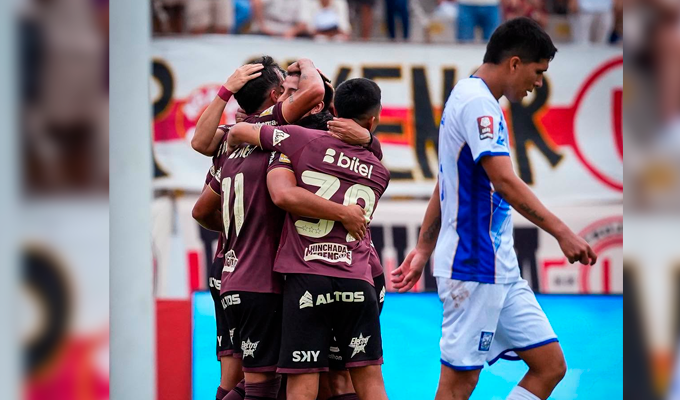 Universitario quiere el tetracampeonato: cremas golearon 4-1 a Alianza Atlético en Trujillo
