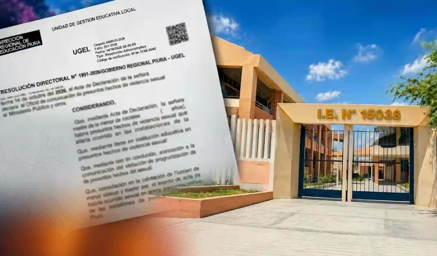 Piura: madre denuncia agresión sexual grupal en colegio