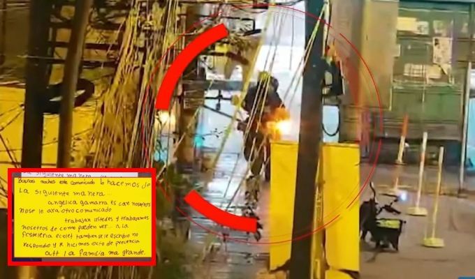 Dejan granada y carta con ultimátum a dueños de bodega en Los Olivos