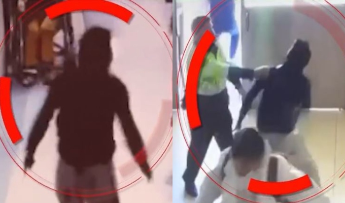 Paciente amenaza a personal de salud con objeto punzo cortante en Arequipa
