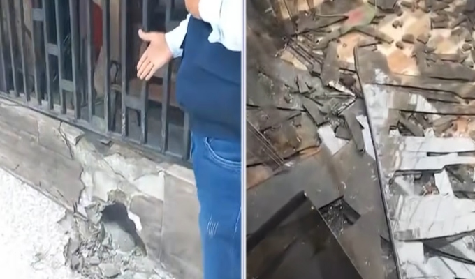 Huacho: explosión destruye farmacia y causa daños en al menos 10 viviendas