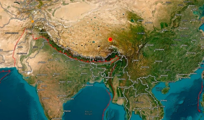 Terremoto de magnitud 7.0 sacude China: sismo se registró a solo 10 kilómetros de profundidad