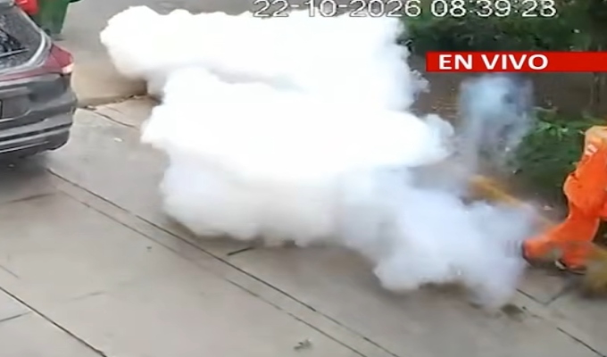Surco: trabajadora de limpieza resulta herida tras explosión de artefacto