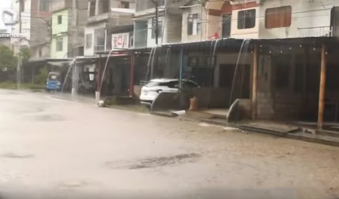 Fenómeno El Niño: torrenciales lluvias afectan Tingo María