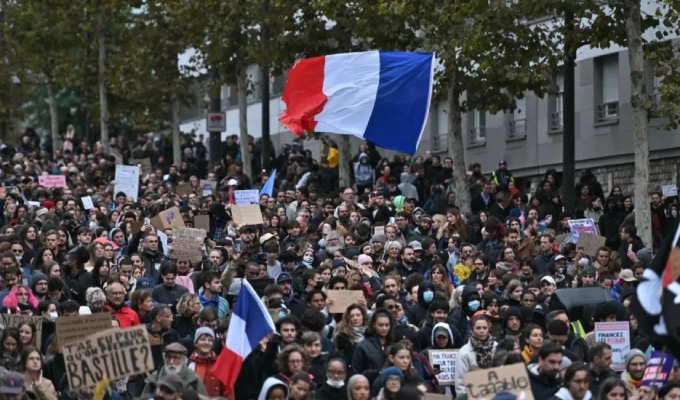 Francia: miles de personas vuelven a protestar en las calles y autoridades reportan más de 130 detenidos