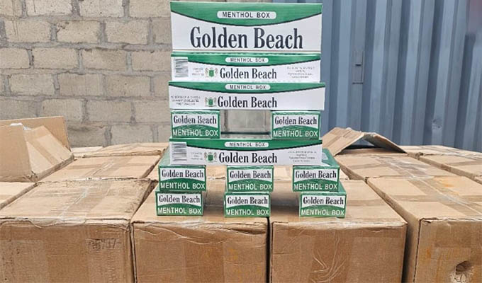 Decomisan más de 40 mil cajetillas de cigarrillos presuntamente de contrabando en San Borja