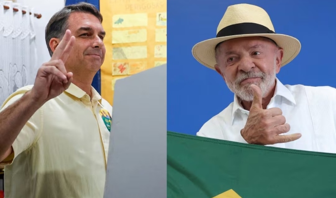Elecciones en Brasil: Lula y Flávio Bolsonaro se disputan la presidencia en ajustada segunda vuelta