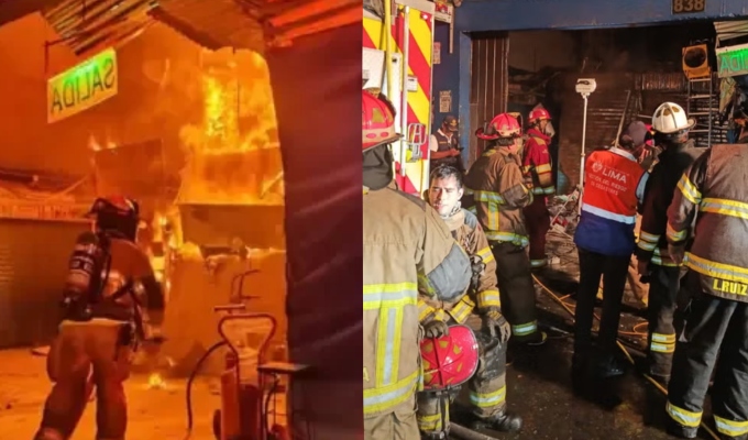 Incendio en galería de Mesa Redonda vuelve a poner en alerta a comerciantes