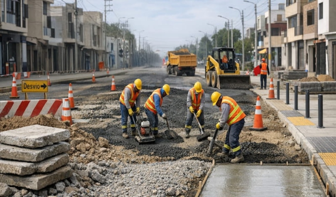 ¡Obras en pausa por El Niño! Gobernador descarta remodelar pistas y veredas en Trujillo