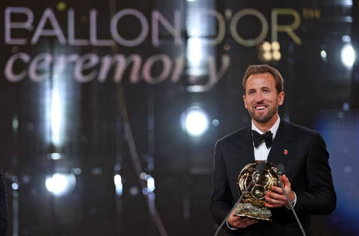 Harry Kane conquista su primer Balón de Oro