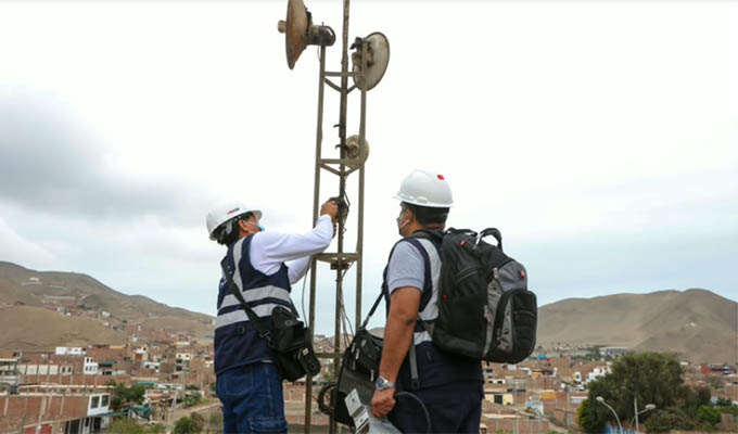 Comando Unificado: retiran antenas clandestinas ubicadas cerca a penales de Lima y Apurímac