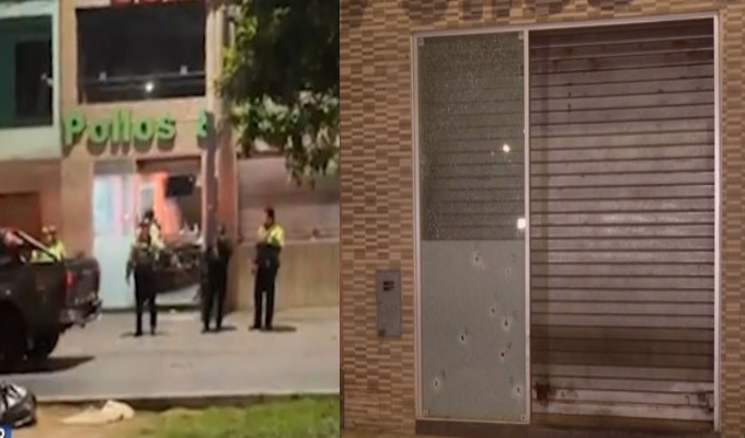 Presuntos extorsionadores disparan nueve veces contra pollería en La Perla