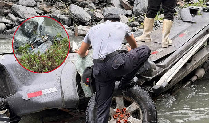 Al menos tres muertos y dos heridos graves deja despiste y caída de camioneta a un río en Puno
